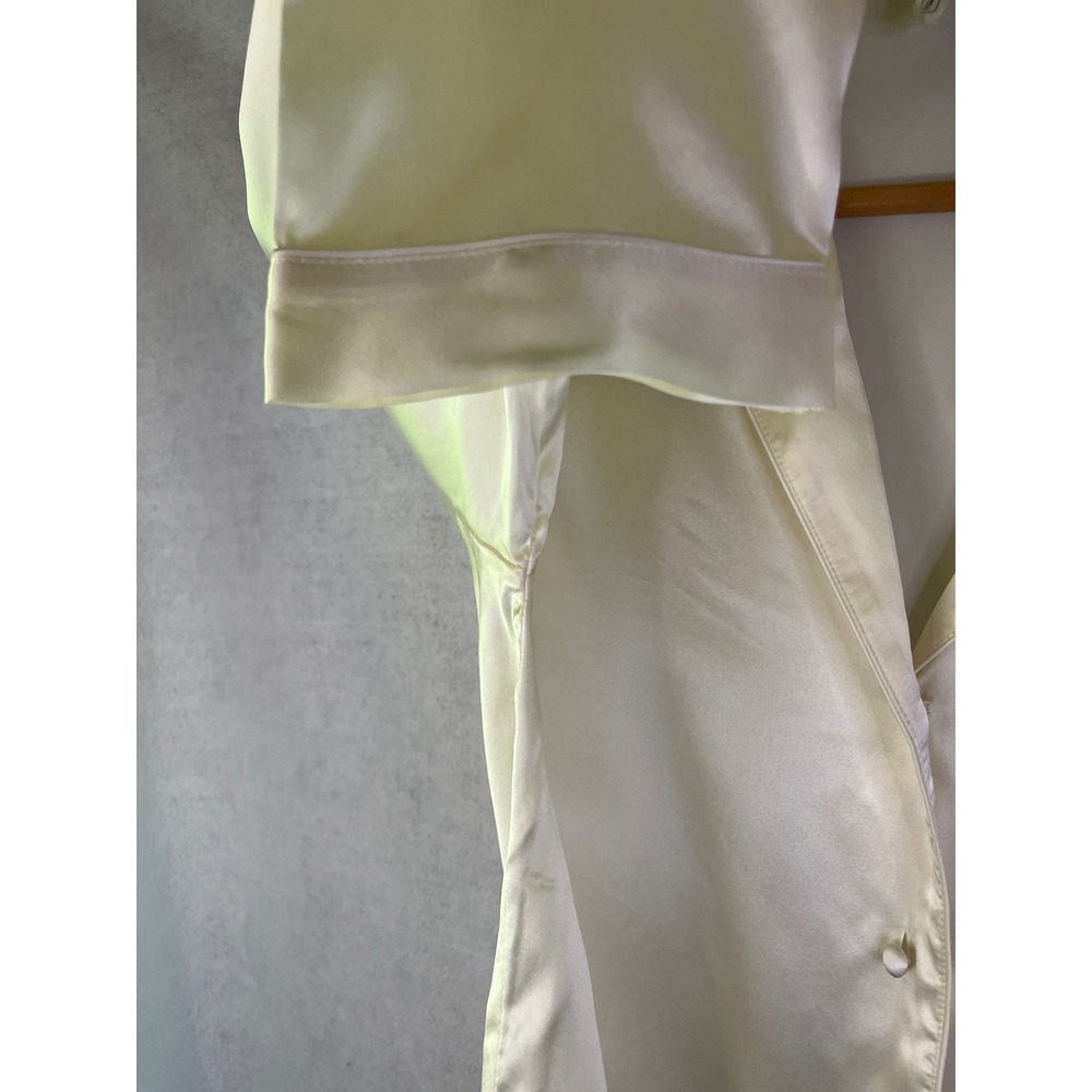 Intimissimi Cream/White 100% Silk Pajama Set Sz S NWOT - Picture 11 of 13